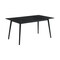 Armen Living Westmont 59" Rectangular Dining Table in Black Wood LCWEDIBL - alternate 1